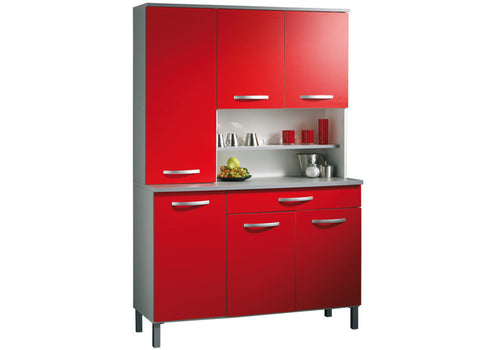 Buffet de Cuisine Digitale Rouge