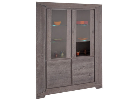 Vitrine Titan Gris
