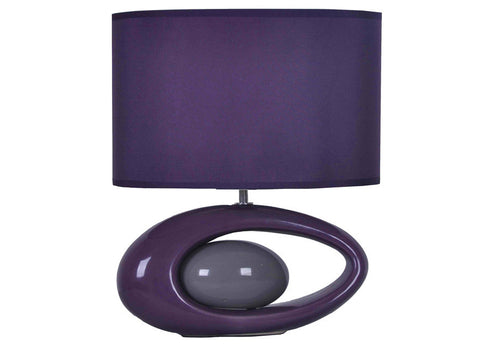 Lampe de table WARREN prune