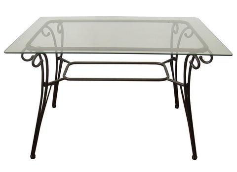 Table rectangulaire Cafe