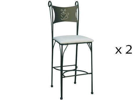 Tabouret de bar Imola (Lot 2 Tabourets)