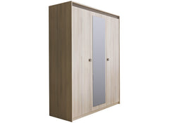 Ensemble ALEX (Lit 140x140 + Armoire + Chevet)