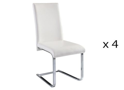 Chaise Carpi Blanc (Lot 4 Chaises)