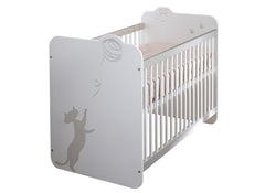 Ensemble KITTY (Lit 60x120 + Matelas 60x120 + Commode à langer)