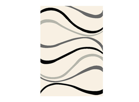 Tapis 120x170 ZIG ZAG ivoire