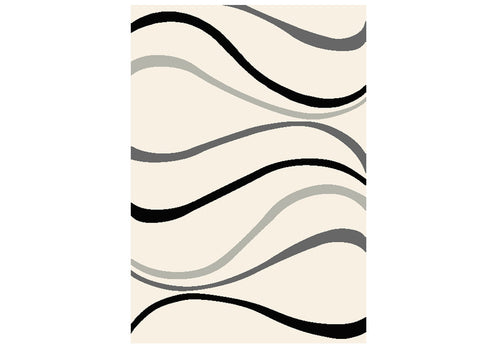 Tapis 160x230 ZIG ZAG ivoire