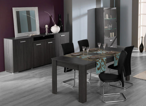 Ensemble TERRA (Enfilade + Table + 4 x Chaises)